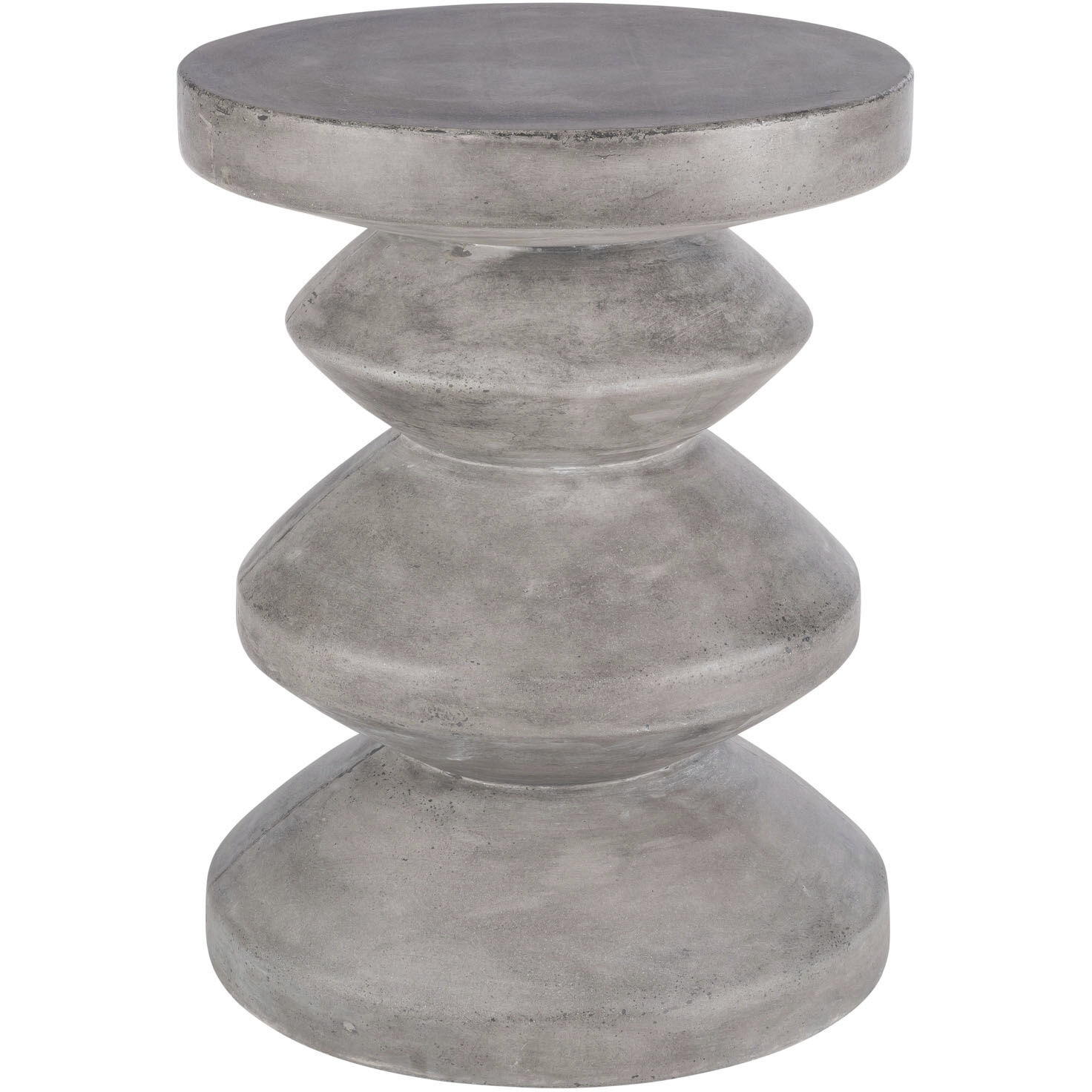 Athen 20.5 X 16.5 inch Grey Outdoor End Table